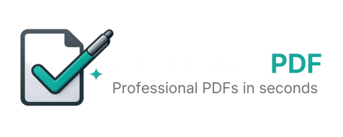 QuickQuote PDF Logo